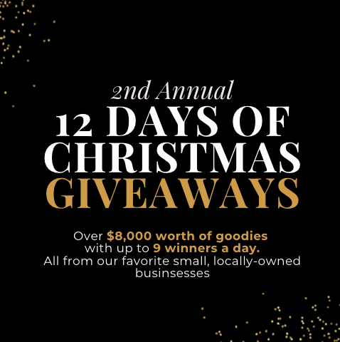 12 Days of Christmas Giveaways