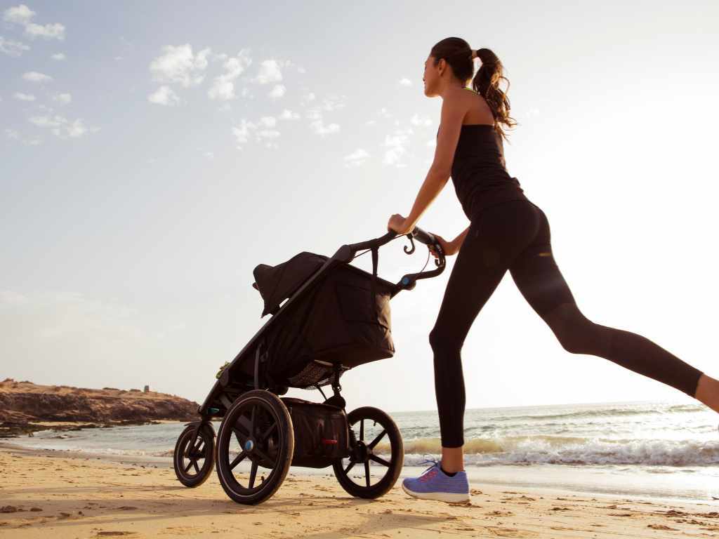 Postpartum running with a stroller chiropractic
